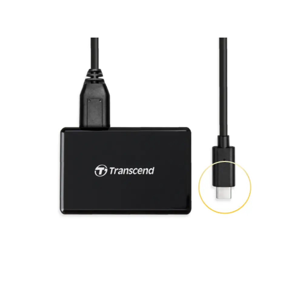 کارت خوان و رم ریدر Transcend RDC8 USB 3.1 Gen 1 Card Reader